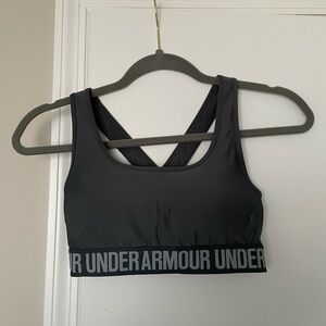 Under Armour Charcoal Sports Bra
